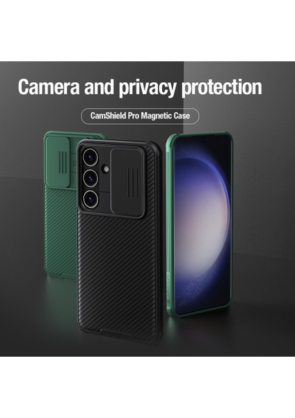 Samsung Galaxy S24 Kılıf Manyetik Pc+Tpu Telefon Kapağı-Siyah (Yurt Dışından) fırsatları