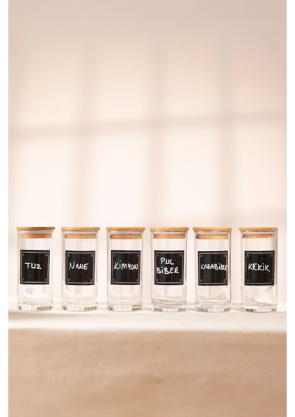 6'lı Baharatlık Seti, Siyah ve Kahverengi, Şık ve Kullanışlı Tasarım fiyatları