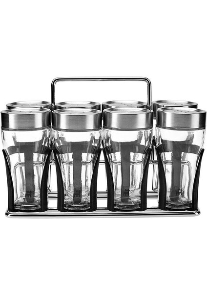 9 Parça Kare Baharat Takımı, Şık ve Pratik Mutfak Seti fırsatları