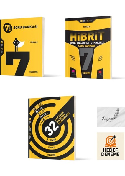 Hız 7.sınıf Türkçe Soru Hibrit Türkçe Konu Anlatımlı Soru 32 Haftalık Türkçe Denemeleri Hedef Deneme