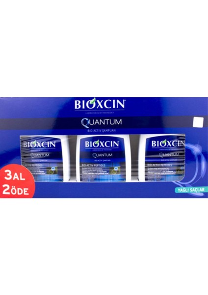 Quantum Yağlı Saçlar Için Şampuan 300 ml 3 Al 2 Öde