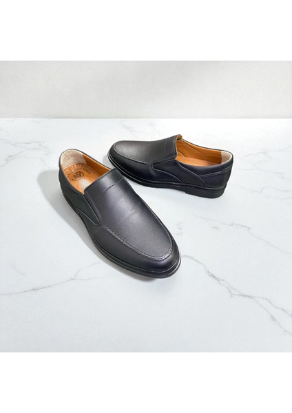 Içi Dışı %100 Hakiki Deri Tam Ortopedik Yumuşak Taban Rahat Giyimli Erkek Ayakkabı