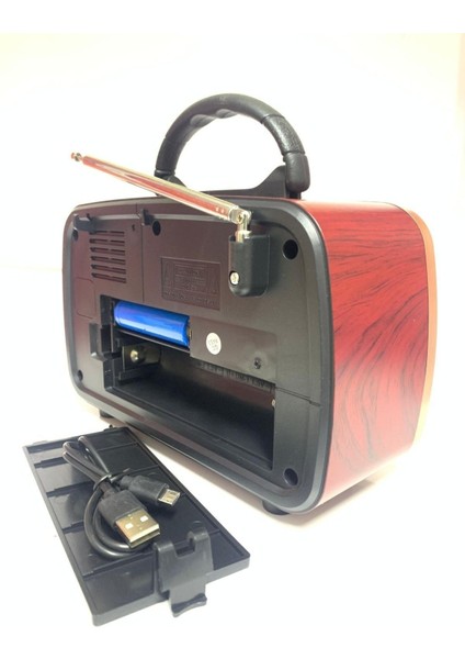 Kahverengi Nostajık Müzik Çalar, Usb, Bluetooth ve Fm Özellikleriyle Müzik Keyfi modelleri