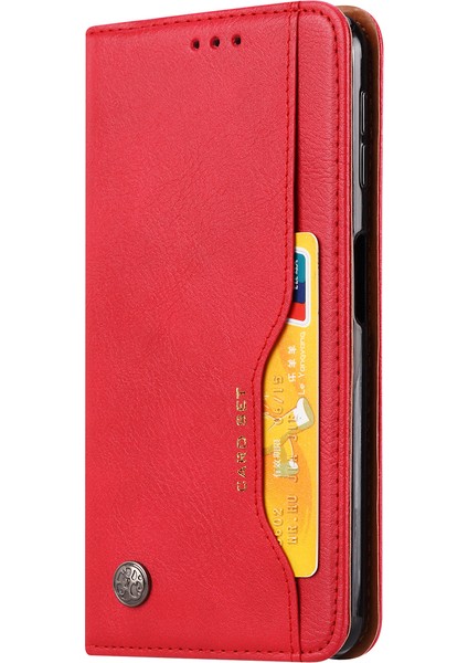Samsung Galaxy A70-RED Için Otomatik Emilmiş Klasik Pu Deri Cep Telefonu Kılıfı (Yurt Dışından) fiyatları