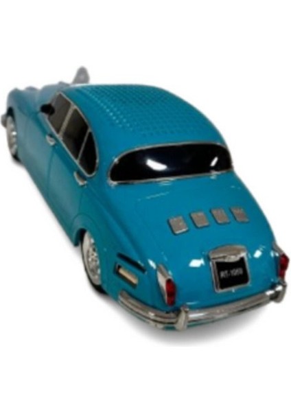 Mavi Retro Minibüs Tasarımlı Bluetooth Hoparlör, Tf Kart, USB ve Fm Desteği fırsatları