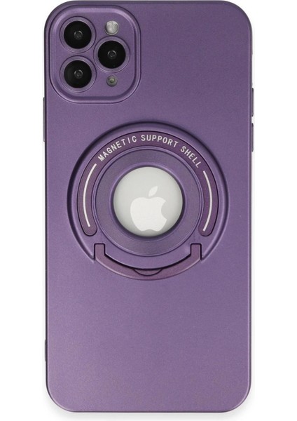 iPhone 12 Pro Kılıf Lukka Magneticsafe Kapak - Derin Mor