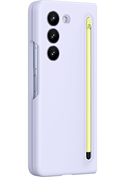 Galaxy Z Fold6 5g Telefon Kılıfı Için Stylus-Lavanta Moru ile Cilt Dokunmatik Sert Pc Kabuğu (Yurt Dışından) fiyatları