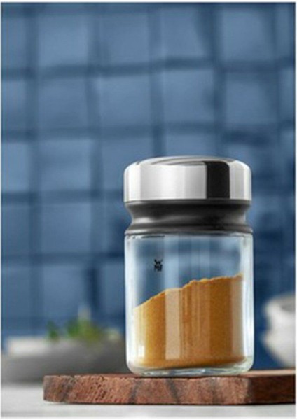 Beyaz Cam Baharatlık, Şık ve Kullanışlı, Delikli Tasarım, Mutfaklar Için Ideal