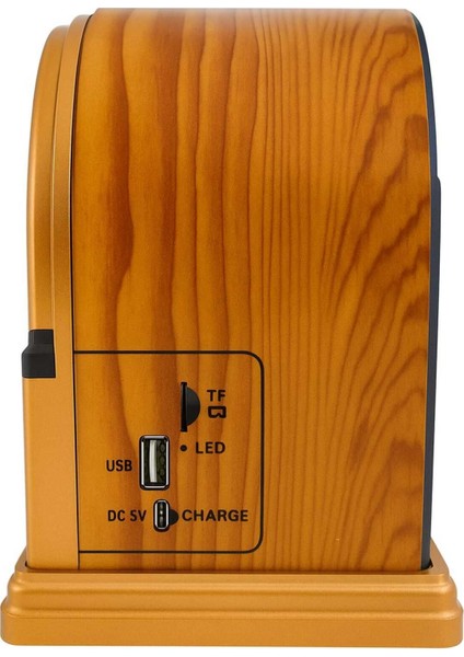 Kahverengi Nostaljik Taşınabilir Radyo, Şık ve Fonksiyonel Tasarım indirimleri