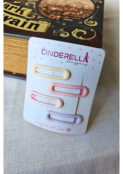 4'lü Parlak Soft Renkli Oval Model Çıtçıtlı Toka Seti 4cm - Kız Çocuk Bebek Çıt Çıt Yan Saç Tokası fiyatları
