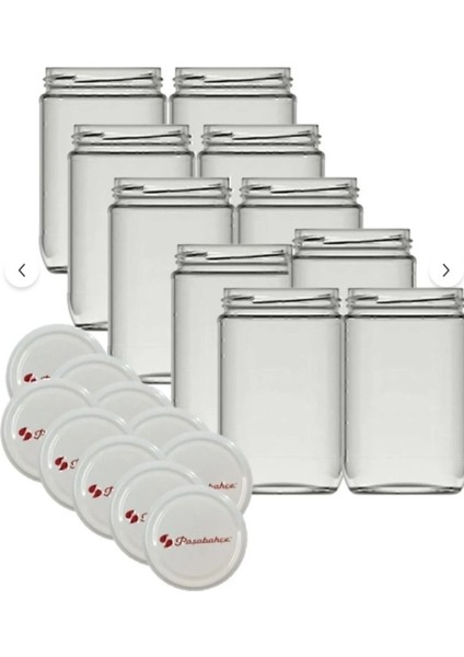 Cam Şişe ve Kavanoz Seti, 660CC, 20 Adet, Kapaklı, Şık ve Kullanışlı.