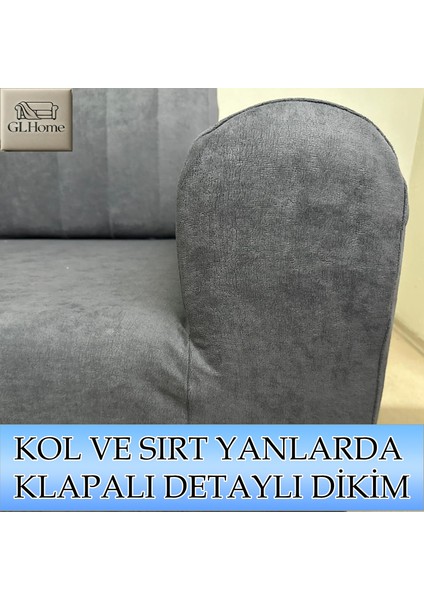 Süet Detaylı Angora Kumaş 3+3+1+1 Komple Giydirme Kanepe&çekyat, Bohem, Porto, Vb. Model Koltuk Kılıfı modelleri