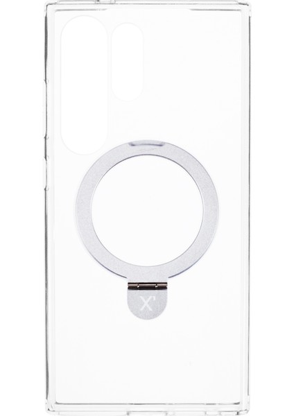 Pıthy Stone Iı Samsung Galaxy S24 Ultra Manyetik Kılıf Pc+Tpu Arka Kapak Kickstand-Şeffaf (Yurt Dışından) fiyatları