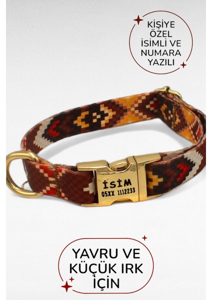 Isimli Köpek Tasması, Yavru Köpek Tasması, Küçük Irk Köpek Tasması, Metal Kilit, 1,5 cm fiyatları