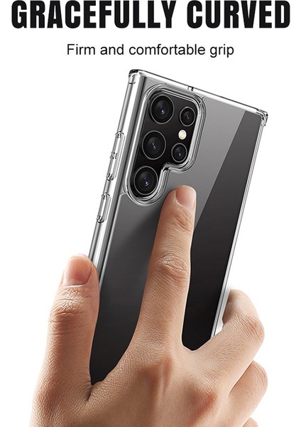 Len Serisi Samsung Galaxy S24 Ultra Cep Telefonu Kılıfı Çizilmez Tpu + Pc Arka Kabuk-Şeffaf (Yurt Dışından) fiyatları
