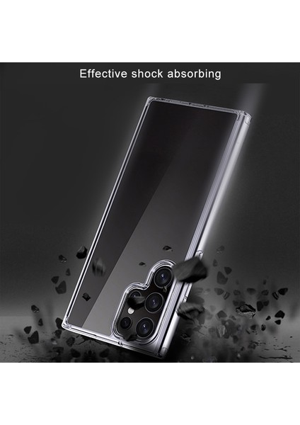 Len Serisi Samsung Galaxy S24 Ultra Cep Telefonu Kılıfı Çizilmez Tpu + Pc Arka Kabuk-Şeffaf (Yurt Dışından) indirimleri