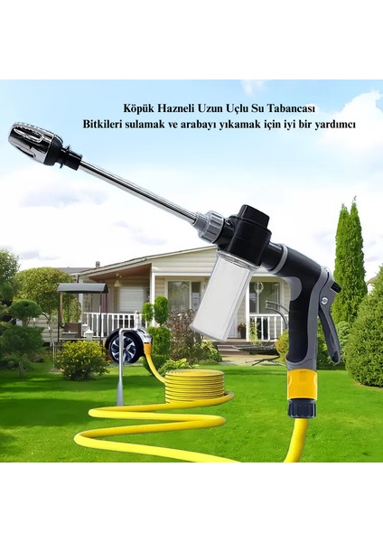 Yüksek Basınçlı Köpük Hazneli Sulama Tabancası Bahçe Sulama Araba Yıkama fiyatları