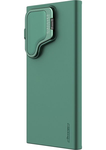 Samsung Galaxy S24 Ultra Silikon+Pc Telefon Kılıfı Lens Kapağı Kickstand-Yeşil Için Ipeksi Pervane (Yurt Dışından) fırsatları