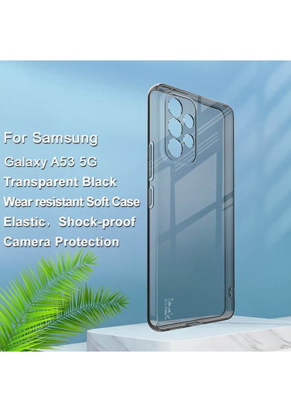 Ux-5 Serisi Samsung Galaxy A53 5g Için Koruyucu Yumuşak Kılıf, Şeffaf Tpu Hafif Slim Telefon Kapak Terazik Siyah (Yurt Dışından) fiyatları