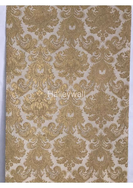 3933 Gold Desenli 3D Duvar Kağıdı modelleri