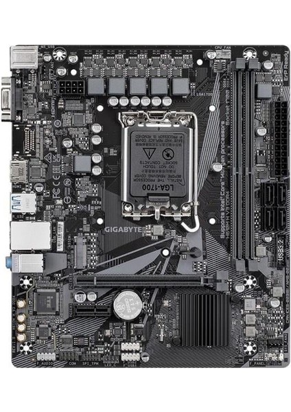 Gıgabyte H610M H V3 100 MHz DDR4 HDMI Pcıe 4.0 1700P Matx Anakart fiyatları