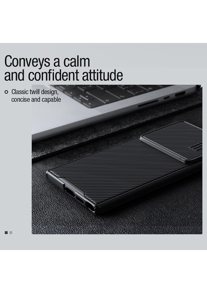 S Serisi Samsung Galaxy S23 Ultra Pc+Tpu Telefon Kılıfı Slayt Lens Koruması Düşmeye Dayanıklı Kapak-Siyah (Yurt Dışından) fırsatları