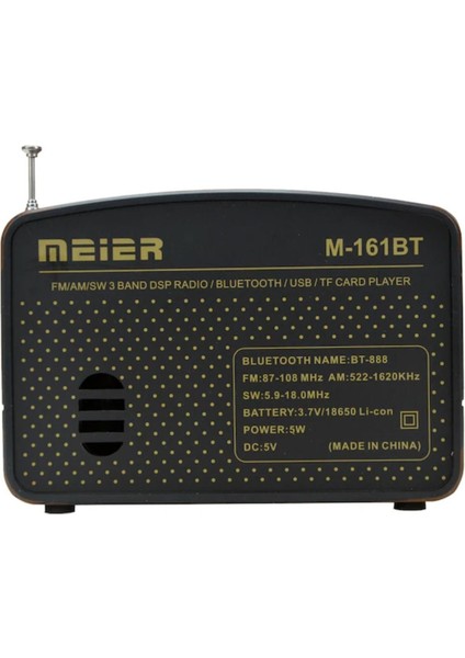 Retro Tasarımlı, Bluetooth ve USB Bağlantılı, Şık ve Kullanışlı Fm Radyo Cihazı indirimleri