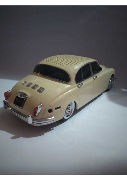 Bej Renkli Nostaljik Araba Tasarımlı Radyo, Şık ve Retro Tarz Ürün fiyatları