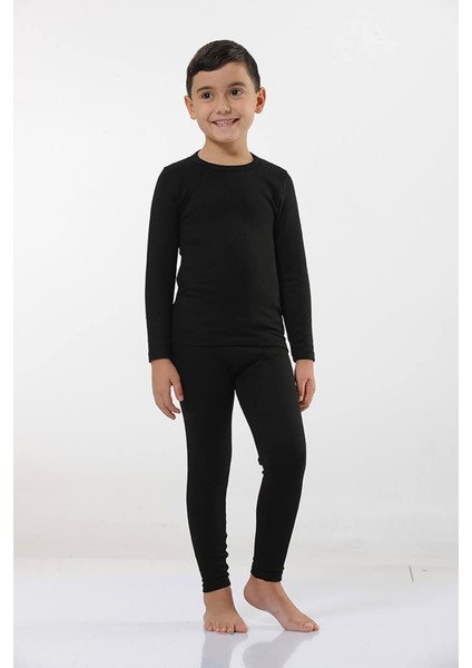 Unisex Çocuk Siyah Termal Body MKT2005 modelleri