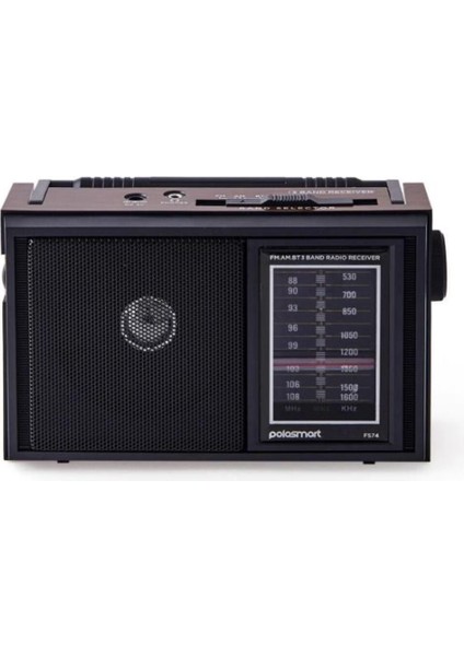 Kahverengi Nostaljik Radyo, Retro Tasarım ve Zengin Ses Kalitesi fiyatları