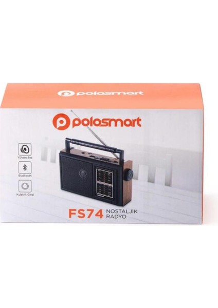 Kahverengi Nostaljik Radyo, Retro Tasarım ve Zengin Ses Kalitesi indirimleri