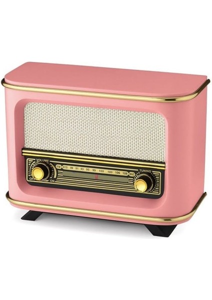 Retro Pembe Radyo ile Nostaljik ve Şık Bir Deneyim!