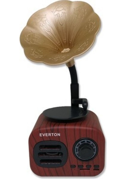 Kahverengi Nostaljik Radyo, Ithal, 2 Yıl Garanti, Şık ve Kullanışlı Tasarım