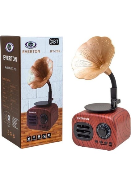 Kahverengi Nostaljik Radyo, Ithal, 2 Yıl Garanti, Şık ve Kullanışlı Tasarım fırsatları