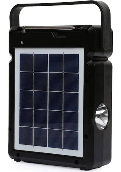 Güneş Enerjili Portatif Fm Am Sw Bluetooth Radyo Bej Renkli, Pratik ve Şık Tasarım