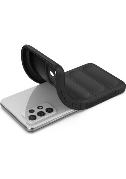 Samsung Galaxy A52 4G/5G/A52S 5g Slip Slip Yumuşak Tpu Telefon Kılıfı Damla Geçirmez Cep Telefonu Koruyucu Kapak Black (Yurt Dışından) modelleri