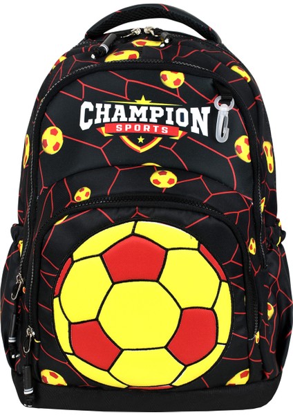 Futbol Topu Desenli Üçlü Erkek Çocuk Ilkokul Okul Çantası Seti (Çanta Termal Beslenme Kalemlik) fırsatları
