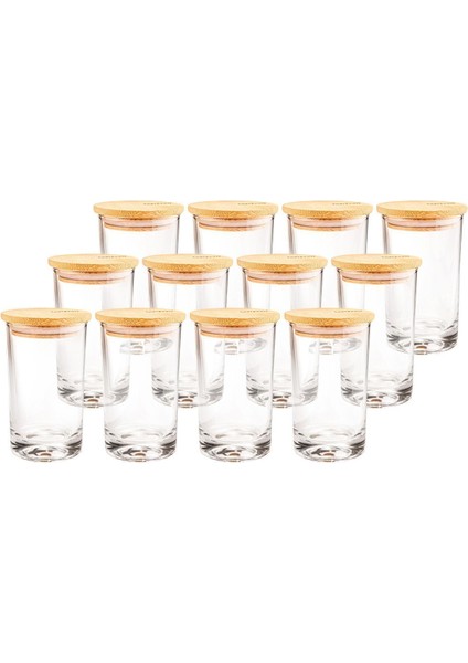 12'li Vakumlu Baharatlık Seti, Şık ve Pratik Mutfak Düzeni Sağlar