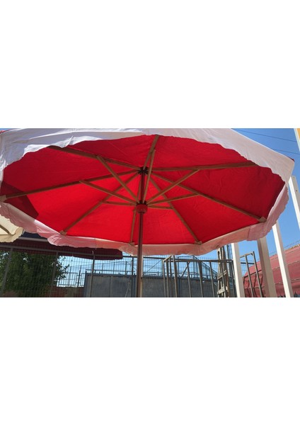 Kırmızı Pazarcı Şemsiyesi (Gölgelik 3mt Çap ) fiyatları