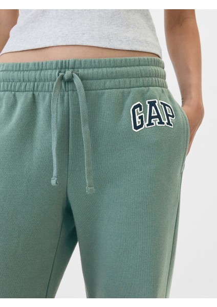Kadın Yeşil Gap Logo Bootcut Fleece Eşofman Altı modelleri
