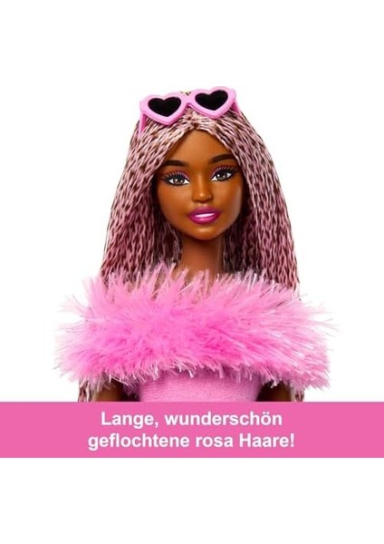 Deluxe Style Kahverengi Örgü Saçlı Bebek HYV28 fiyatları