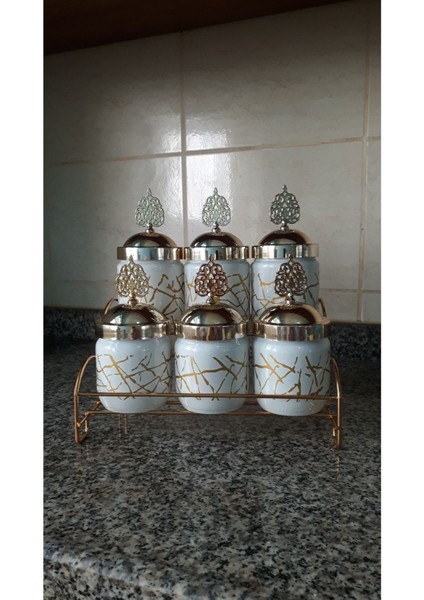 7 Parça Şık Baharat Takımı, Güzel ve Kullanışlı Baharat Kutusu Seti fırsatları