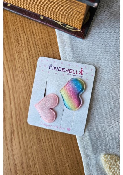 2'li Renkli Kalpli Yumuşak Saçsız Bebek Tokası - Hediyelik Az Saçlı Kız Bebek Toka Seti Hediyesi fiyatları