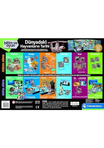 Bilim ve Oyun Dünyadaki Hayvanların Tarihi fiyatları