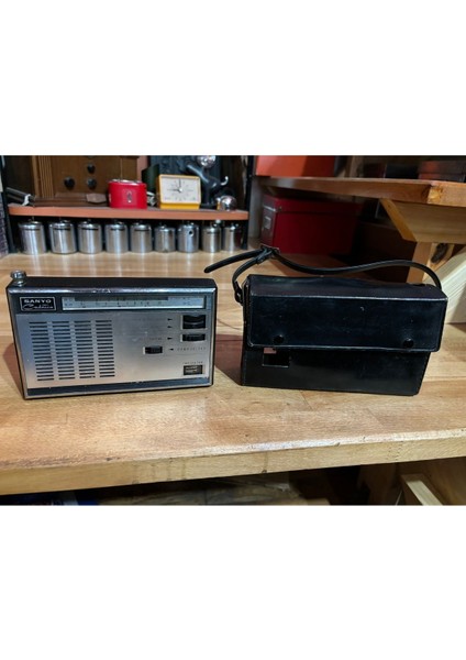 El Radyosu, Fm Yok, Çalışır, Deri Kılıf, Bej Renk