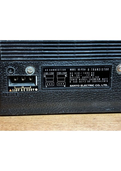 El Radyosu, Fm Yok, Çalışır, Deri Kılıf, Bej Renk