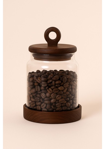 4’lü Cam Kavanoz Seti, Vakumlu Akasya Kapaklı, Saklama ve Şeffaflık Keyfi modelleri