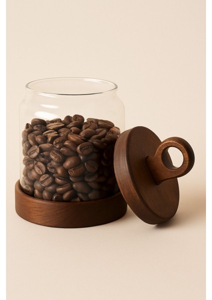 4’lü Cam Kavanoz Seti, Vakumlu Akasya Kapaklı, Saklama ve Şeffaflık Keyfi fırsatları