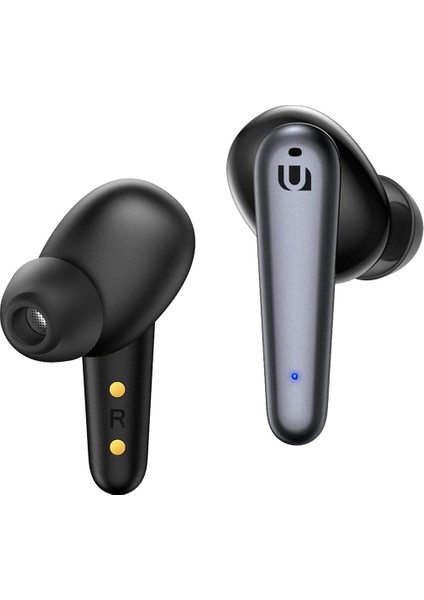 Hitune T1 Bluetooth Kulak Içi Kulaklık, 24 Saat Çalma, 4 Mikrofon, Daha Net Aramalar Için Enc Gürültü Engelleme, 6mm Grafik Sürücüsü (Siyah)