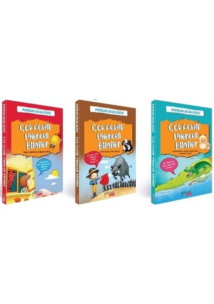 Çok Acayip Eğlenceli Bilgiler Seti 2 3 Kitap Takım